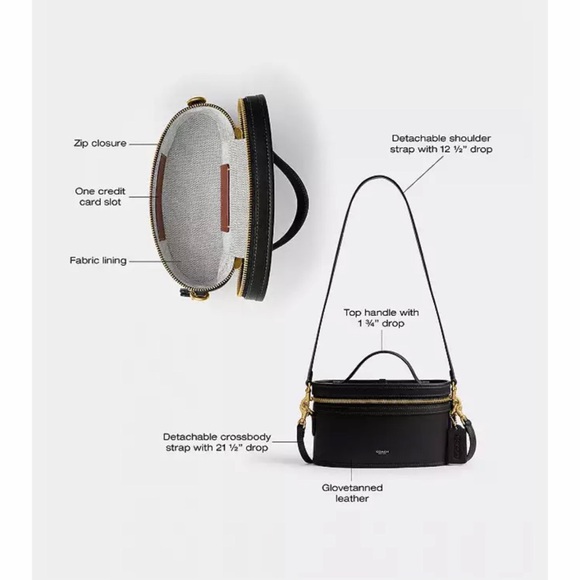 Coach Leather Vanity Crossbody Bag - Picture 2 of 4